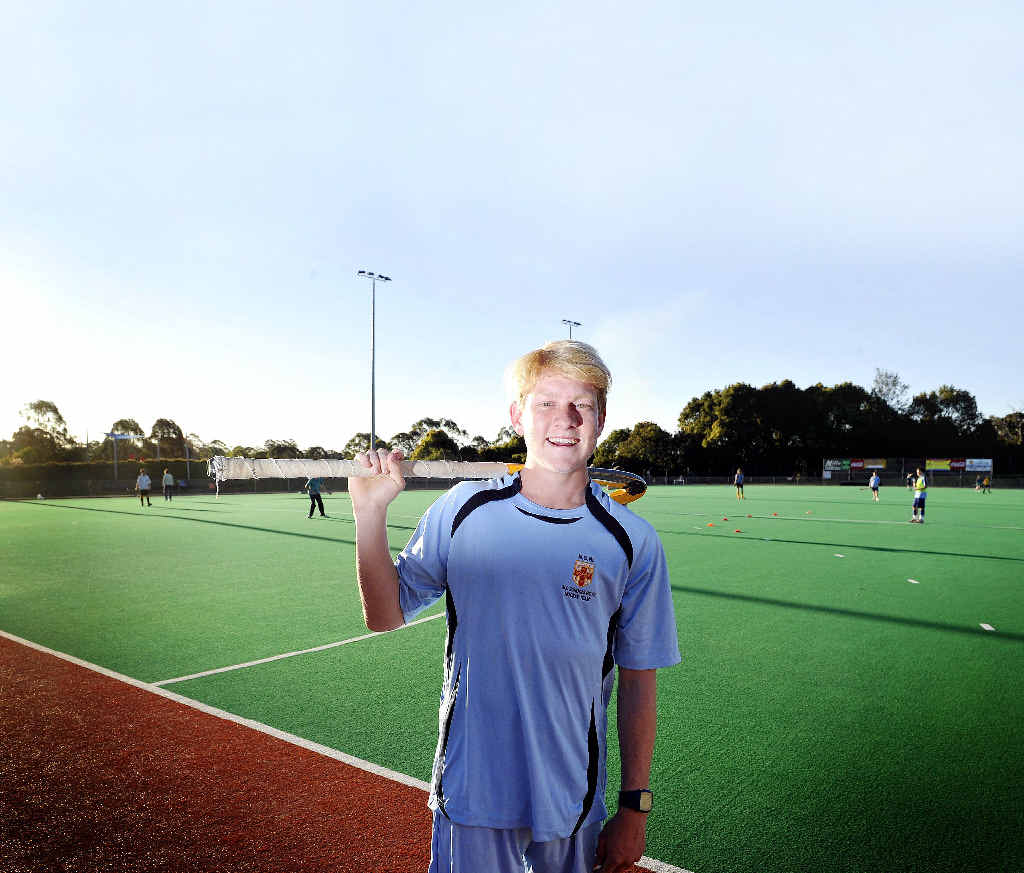 HIGHEST LEVEL: Coraki junior hockey ace Bailey Powell is celebrating after being chosen in the Australian All Schools under-16 hockey team to play in South Africa next year. HIGHEST LEVEL: Coraki junior hockey ace Bailey Powell is celebrating after being chosen in the Australian All Schools under-16 hockey team to play in South Africa next year.